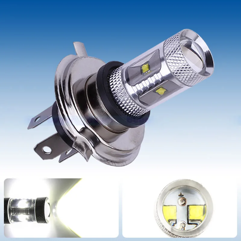 

H4 Super Bright White Car LED Fog DRL Daytime Running Light Bulb Auto Headlight