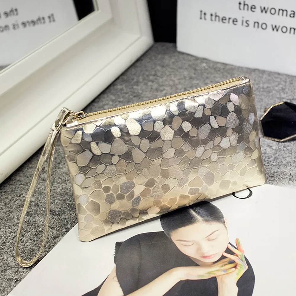 Макияж сумка блёстки сверкающие Bling Бумажник кошелек сумка для женщин клатч для вечеринки сумки Monnaie кошелек женские кошельки