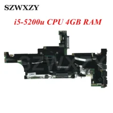 Материнская плата для ноутбука lenovo T450s AIMT1 NM-A301 00HT736 i5-5200U cpu 4GB ram материнская плата, протестированная