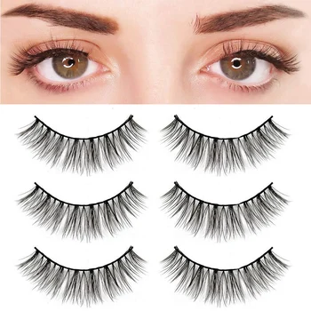 

2019 NEW eyelashes 3D mink eyelashes long lasting mink lashes natural dramatic volume eyelashes extension false eyelashes