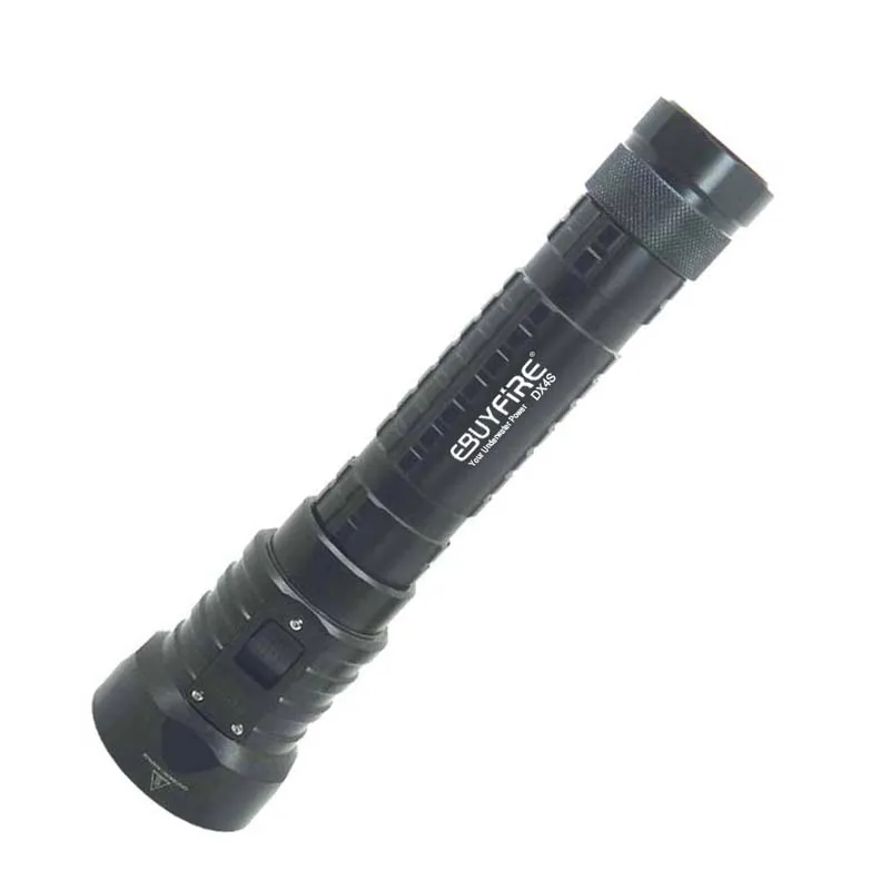  EBUYFIRE DX4S Underwater * L2 LED Diving Flashlight Torch Light Brightness Waterproof 100m White Li - 32808787270