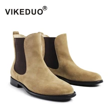 Зимние ботинки; Ограниченная серия; Новинка; Botas Mujer Vikeduo; коллекция года; сезон весна; Модная стильная женская обувь; ботинки «Челси»; классическая повседневная женская обувь