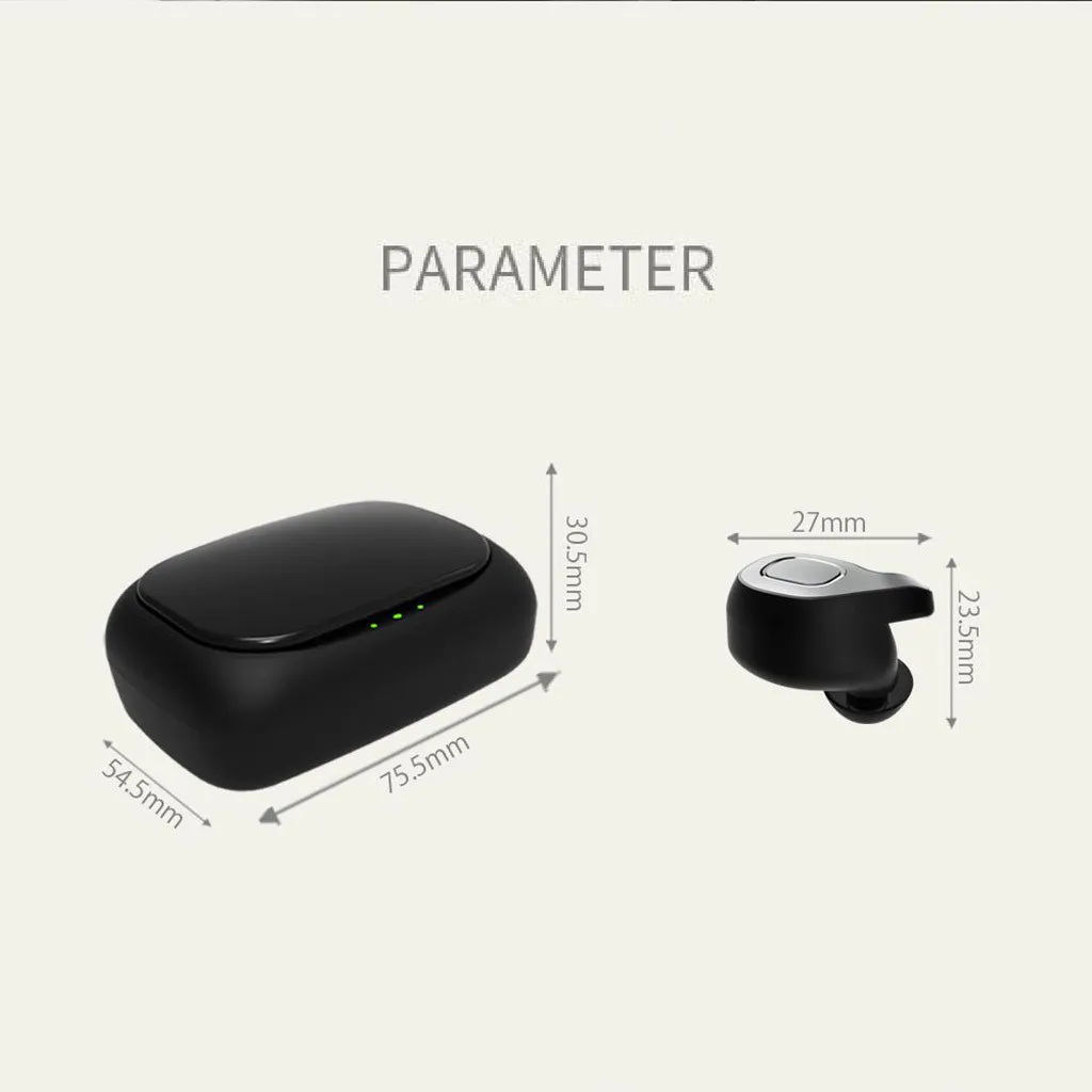 Bluetooth наушники БЕСПРОВОДНЫЕ стереофонические мини невидимые наушники-вкладыши спортивные водонепроницаемые 5,0 TWS длинные L617