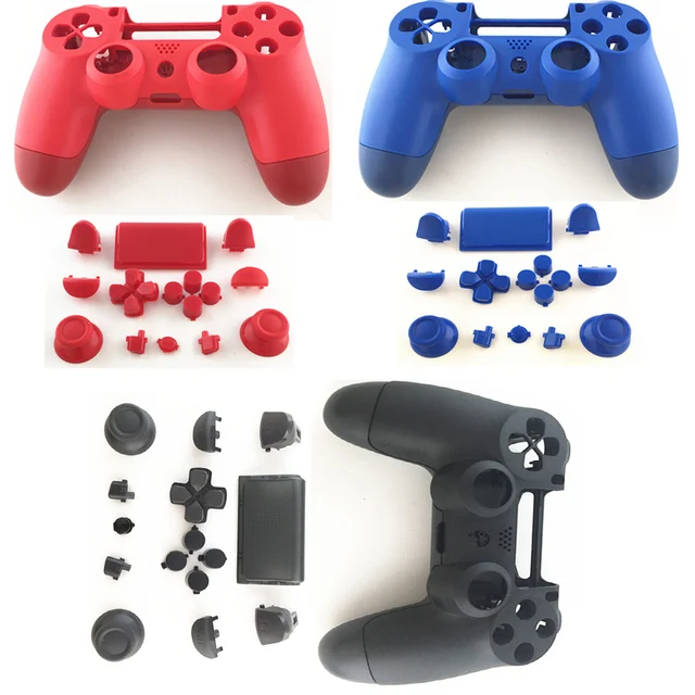 Best Offers 3 colors New version PS4 Pro Housing Shell Case Cover for Sony Playstation 4 Pro Controller ABXY R1 L1 R2 L2 Dpad Buttons