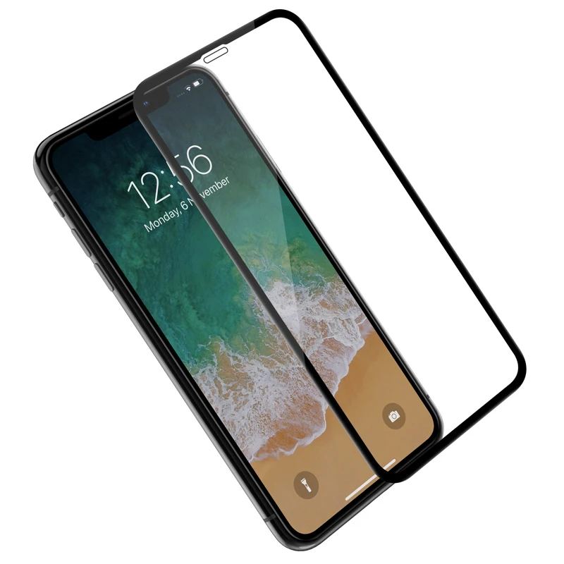 Защитное стекло закаленное для iPhone XS Max XR X S NILLKIN Amazing 3D CP + MAX 9H|tempered glass screen protector|glass