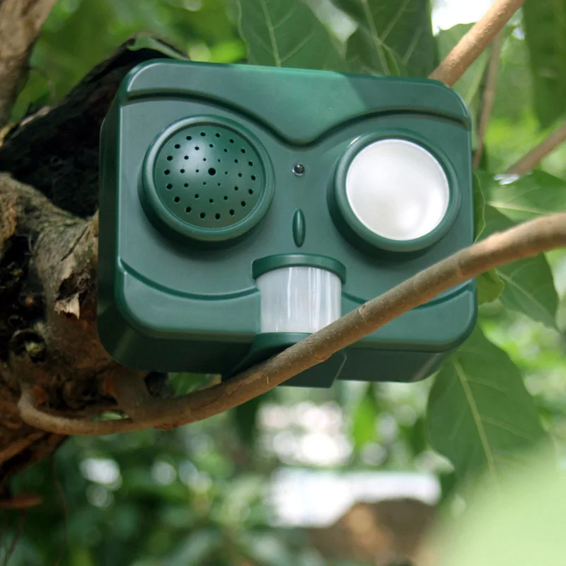 

Convenient Pest Control Solar Energy Acousto-Optic Bird Repellent Deterrent Strong Ultrasonic Wave Pest Pigeon Control MY2918