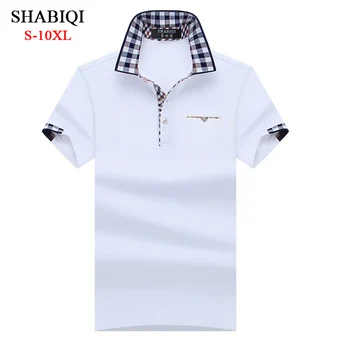 

Shabiqi Classic Men Shirt Men Polo Shirt Men Short Sleeve Polos Shirt Casual Polo Shirt Plus Size 6Xl 7Xl 8Xl 9Xl 10Xl