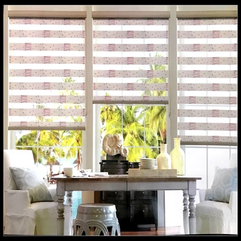 

FREE SHIPPING Popular KIDS ROOM zebra blinds double-layer roller Zebra blinds and zebra window blinds