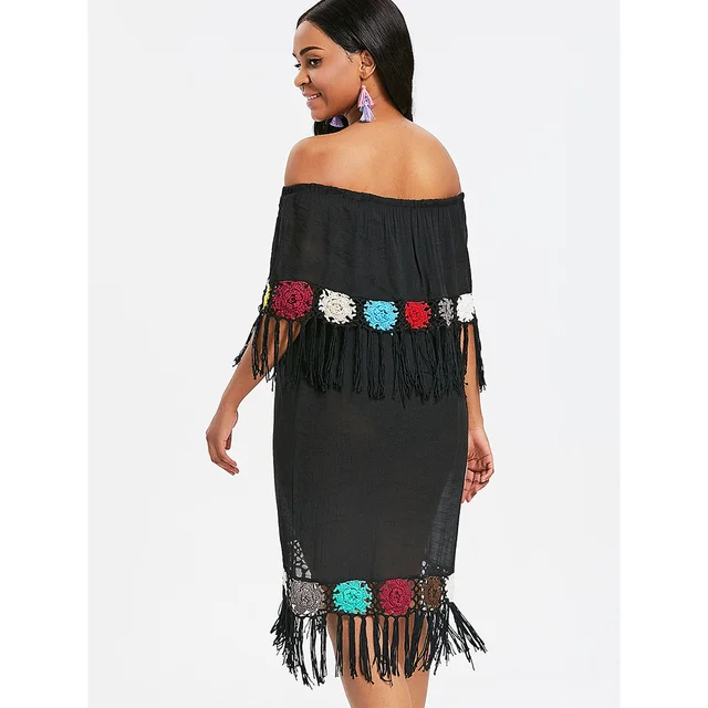 Special Offers Crochet Panel Fringed Cover Up Dress Swimsuit Beach Dress Women 2018 Summer Ladies Cover-Ups Bathing Suit Beach Wear Tunic Special Offers Crochet Panel Fringed Cover Up Dress Swimsuit Beach Dress Women 2018 Summer Ladies Cover-Ups Bathing Suit Beach Wear Tunic