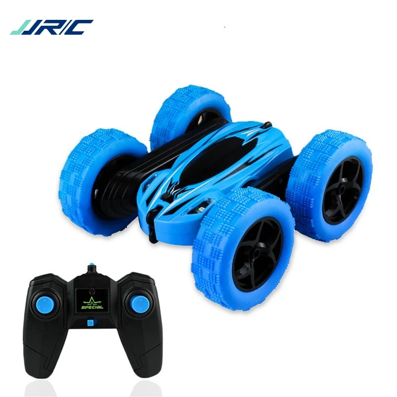 JJRC D828 1/24 Мини RC Автомобиль 2,4G 4WD двухсторонний трюк Rc автомобиль вращение на 360 градусов W/светодиодный светильник игрушка подарки для детей горячий автомобиль