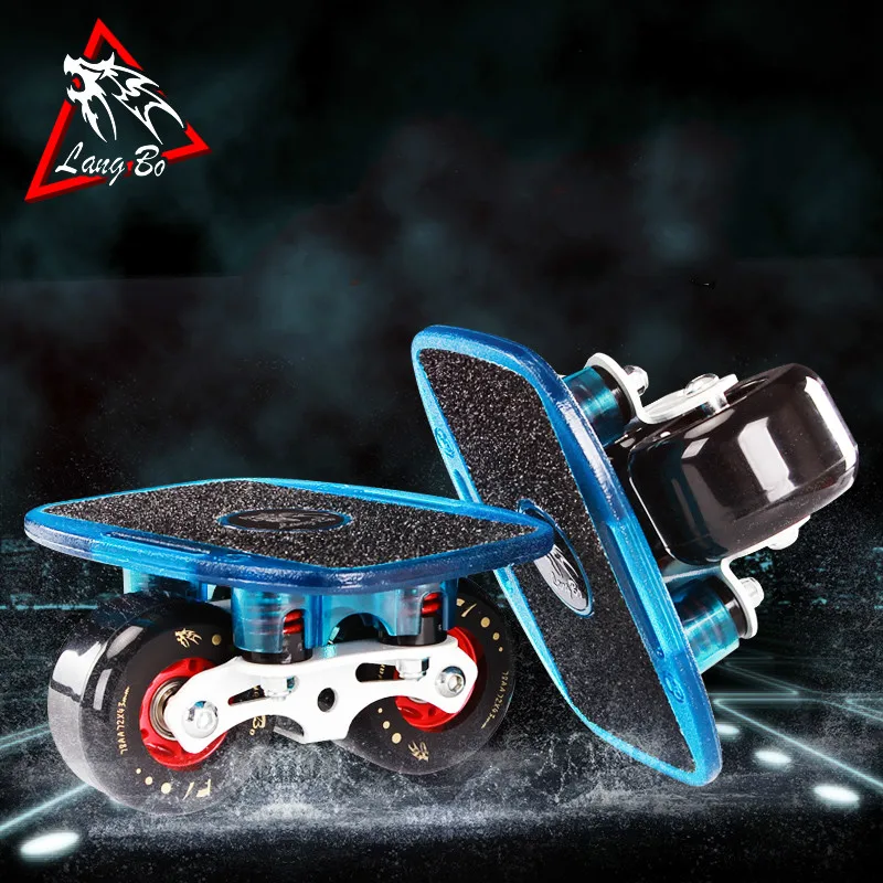 Roller Road Drift Skates Plate Anti slip Board Aluminum Truck With PU