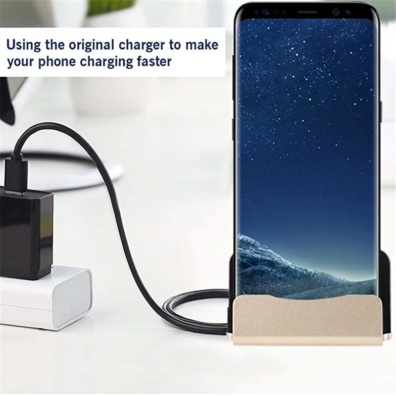 Desktop Dock Charging Charger Sync Cradle Station For Blackberry DTEK60 Phone
