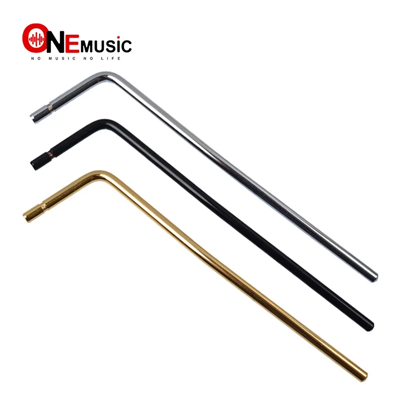 

1 Pcs Direct insertion electric Guitar Tremolo Arm Whammy Bar Insert part diameter 5.2mm Black gold Chrome