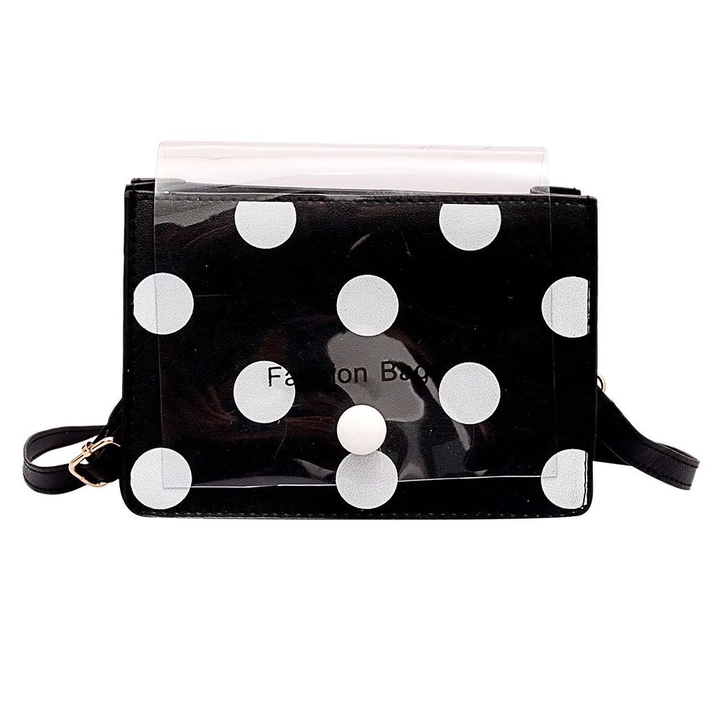 

Women's Fashion Solid Color Wave Point Messenger Bag Shoulder Bag Jelly Bag Womens Purses evening clutch bags#ZS