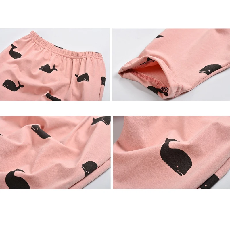 Модные штанишки, брюки, леггинсы с изображением Кита из мультфильма для малышей, из хлопка