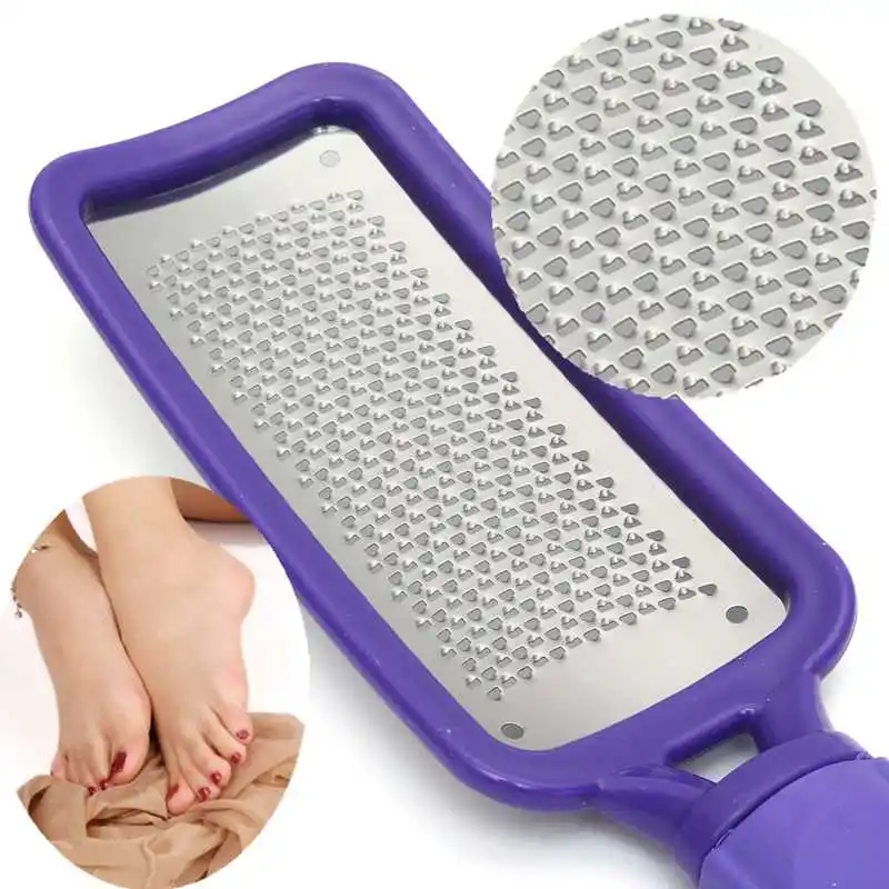 2019 New Pedicure Metal Foot Rasp File Scrubber Hard Dead Rough Dry