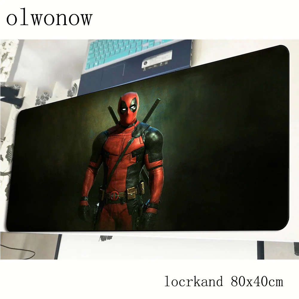 Коврик для мыши Deadpool 80x40 см 3d коврики лучший игровой коврик модный с массивным