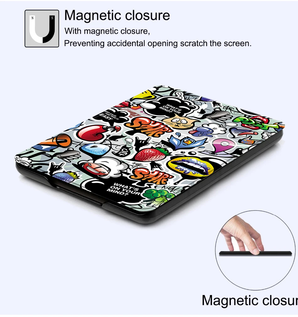MTT из искусственной кожи чехол для amazon Kindle Paperwhite выпуск Graffit флип смарт-чехол для amazon Kindle Paperwhite 4 Чехол