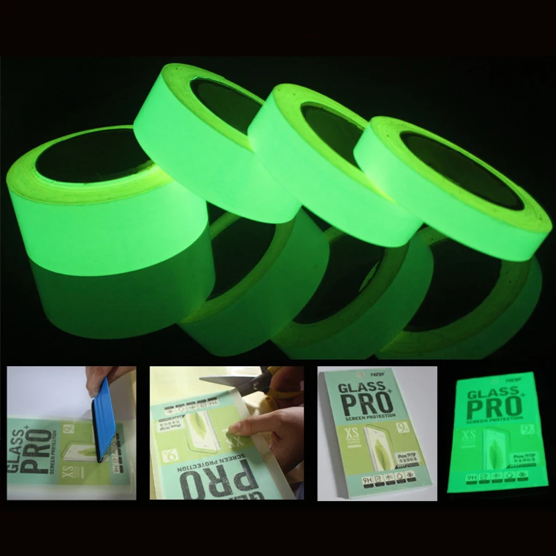 3M Luminous Tape Self-adhesive Glow In The Dark Safety Stage Sticker Home Decor