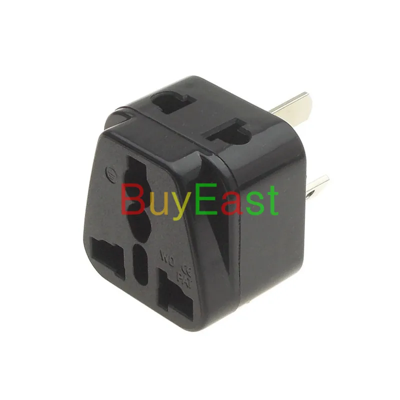 Лот 5 Австралии, Новой Зеландии тип I Travel Adapter 2 Way Multi Outlet Мощность адаптер Черный Цвет