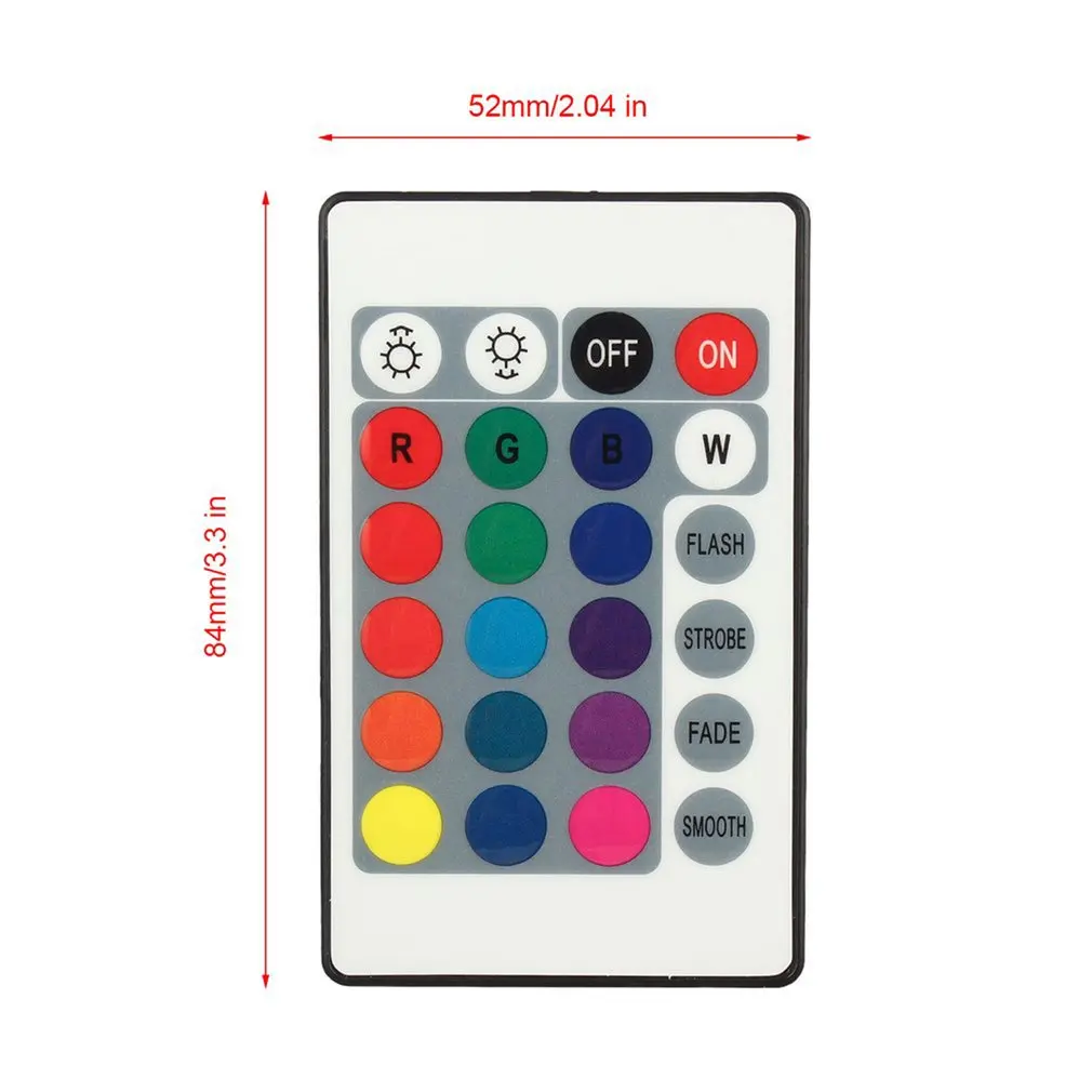 

New Hot RGB 16 Colors Remote Control Box DC 12V for LED Light Strip security safety