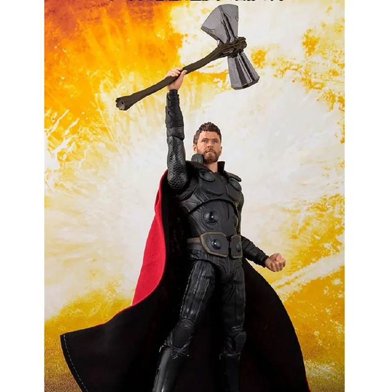 

15cm Movie Avengers Endgame Age of Ultron Infinity War 4 Hero Thor Action Figure Collectable Model