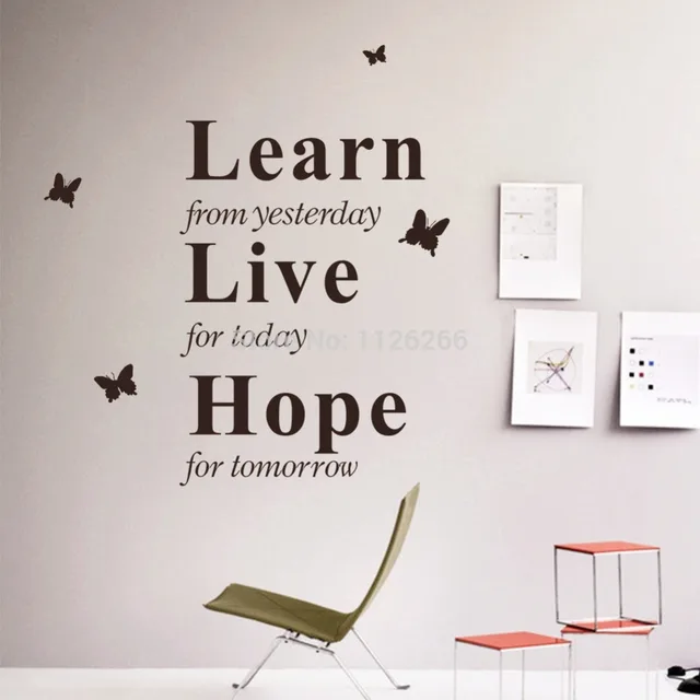 Live For Today Quotes Mesmerizing Decoration Art Wall Decals Inspirational Quotes Learn From Live For Today Quotes Prepossessing Decoration Art Wall Decals Inspirational Quotes Learn From