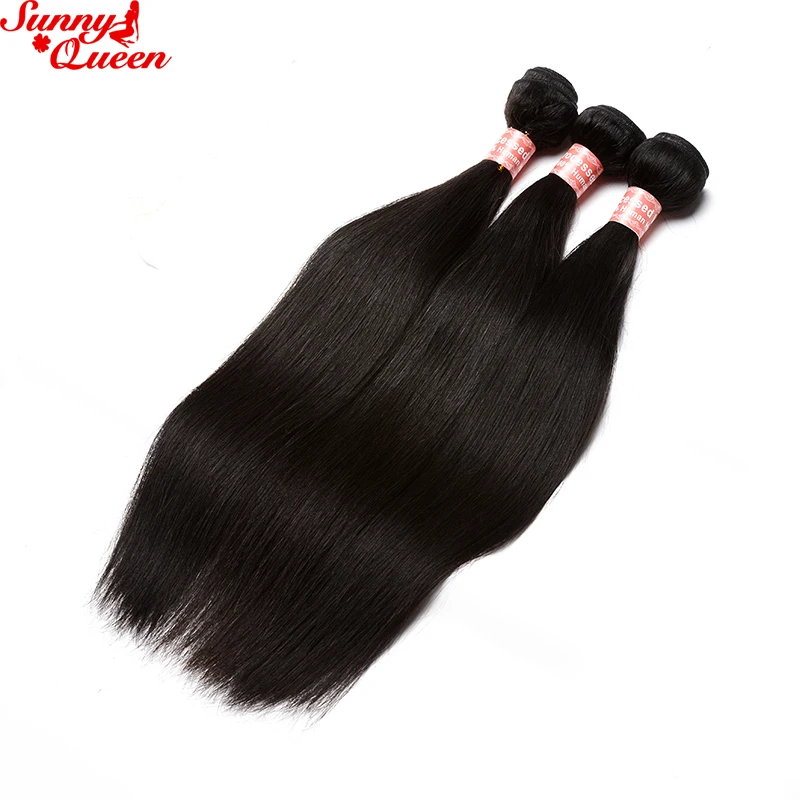 Pre-Plucked-360-Lace-Frontal-Closure-With-Bundles-4-Pcs-Sunny-Queen-Products-Brazilian-Remy-Human