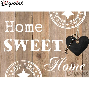 

Dispaint Full Square/Round Drill 5D DIY Diamond Painting "Home sweet scenery" 3D Embroidery Cross Stitch Home Decor Gift A10339