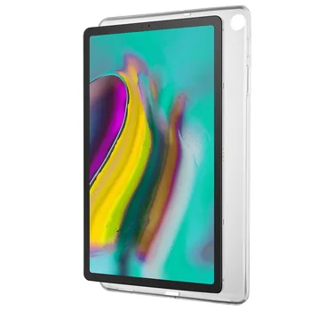 

Folding Folio Case For Galaxy Tab S5e 10.5 T720 T725 Shockproof TPU Gel Silicone Case Cover Silicon Solid Fashion c0527