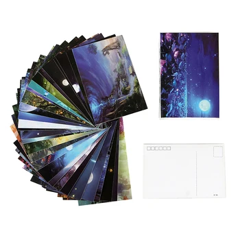 

30 Sheets/Set Postcard Message Card/Birthday Letter Envelope Gift Card