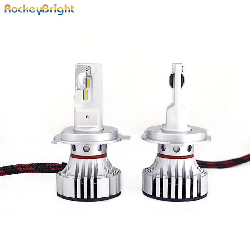 Светодиодный фонарь Rockeybright H4 F2 для автомобиля 9003 H13 9004 9007 Hi/lo светодиодный