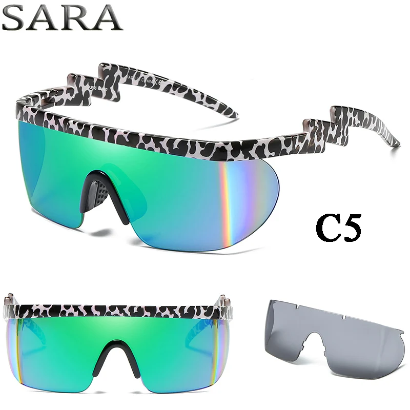 Горячее предложение! Распродажа! Новые модные солнцезащитные очки NEFF, унисекс, мужские/женские очки, уличные спортивные солнцезащитные очки, 2 линзы, фирменный дизайн, Oculos de sol Masculino - Цвет линз: C5