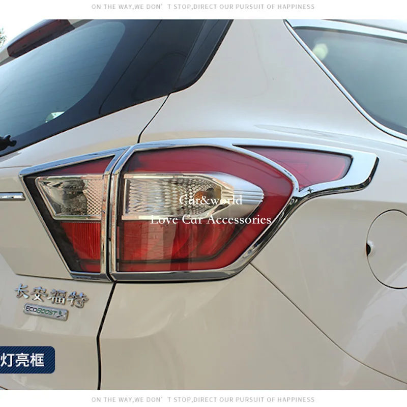 Налобный фонарь для Ford Kuga 2017 2018 s налобный задний Обшивка Рамы хромированные
