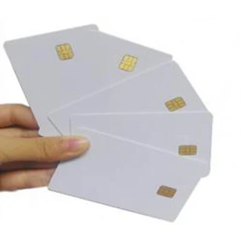 

1000pcs/lot ISO 7816 Fudan4442 contact IC card Blank smart card