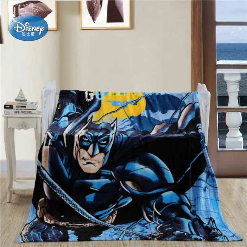 

Disney Black Mask Batman Star Wars Plush Flannel Blanket Throw Bedspread Flatsheet 150X200CM Kids Boys Gift