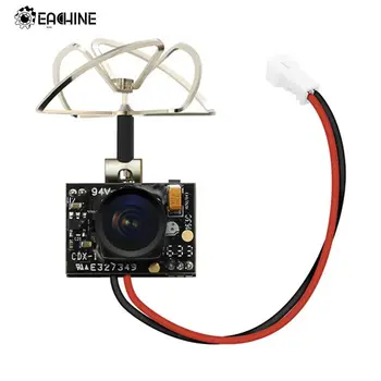 

New Arrival Eachine TX02 Super Mini AIO 5.8G 40CH 200mW VTX 600TVL 1/4 Cmos FPV Camera For FPV Multicopter