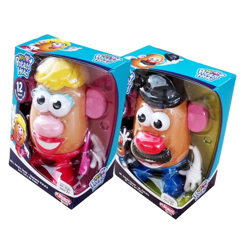 

New edition Toy Story Mr & Mrs Potato Head Assembled building blocks PVC Action Figure Collectible Model Toy Kids Gifts