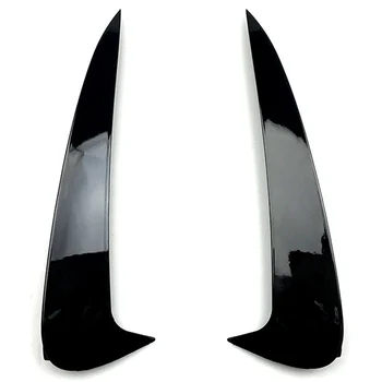 

Rear Bumper Spoiler Air Vent Trim Cover Car Body Stickers Covers For 2015-2019 For Benz C Class W205 C43 C63 Amg Black Car Acc