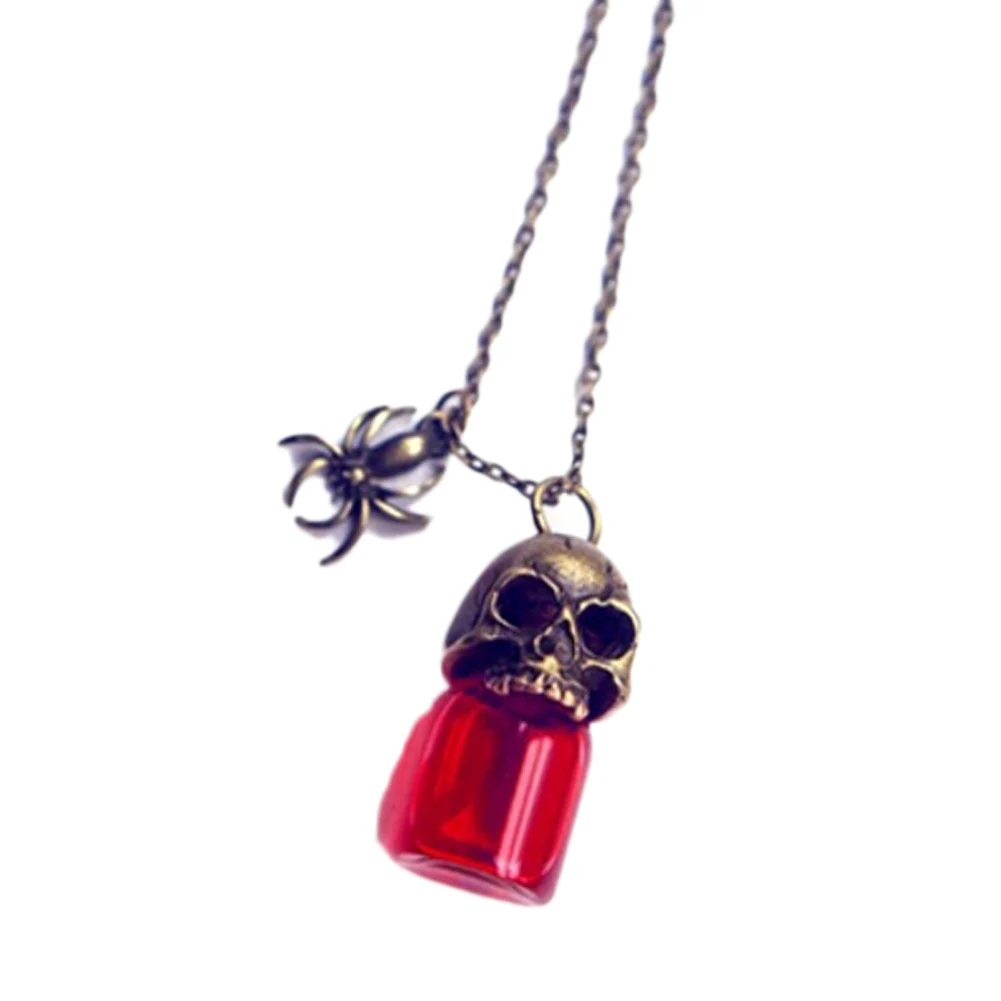 Halloween Gift Gothic retro necklaces & pendants long necklace Glass