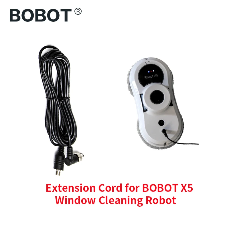 

Robot Window Cleaner Extension Cord*1pcs Long 4 Meter For Window Glass Cleaner Model BOBOT X5