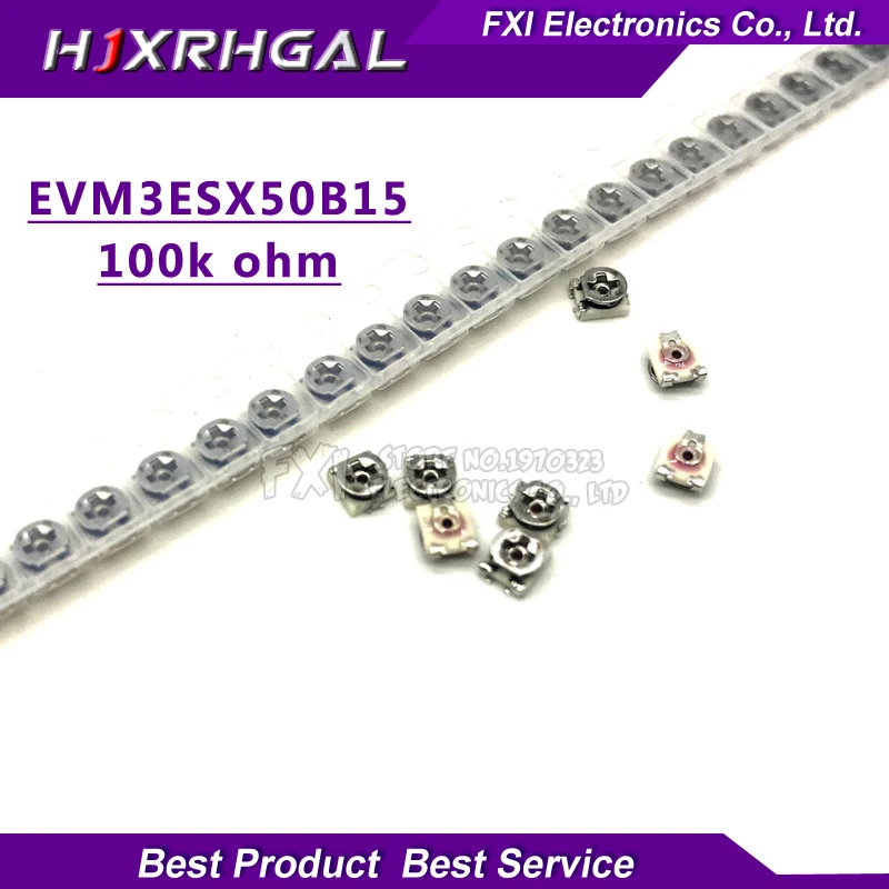 3X3 EVM3ESX50B15 100K ohm Trimming Trimmer Potentiometer Variable Resistor 20pcs