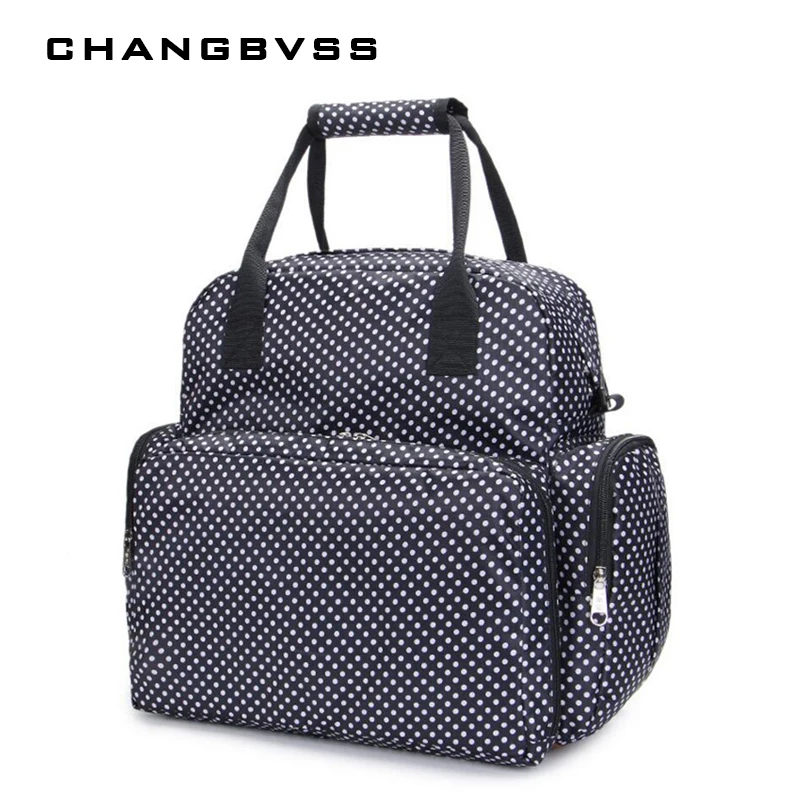 diaper bag with changing mat