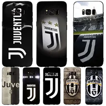 

ZZXXZZ Football Juventus team Logo Phone Case Ultra-thin Soft TPU Cases For Samsung Galaxy S8 Plus S9 Plus S6 Edge S7 Edge Cover