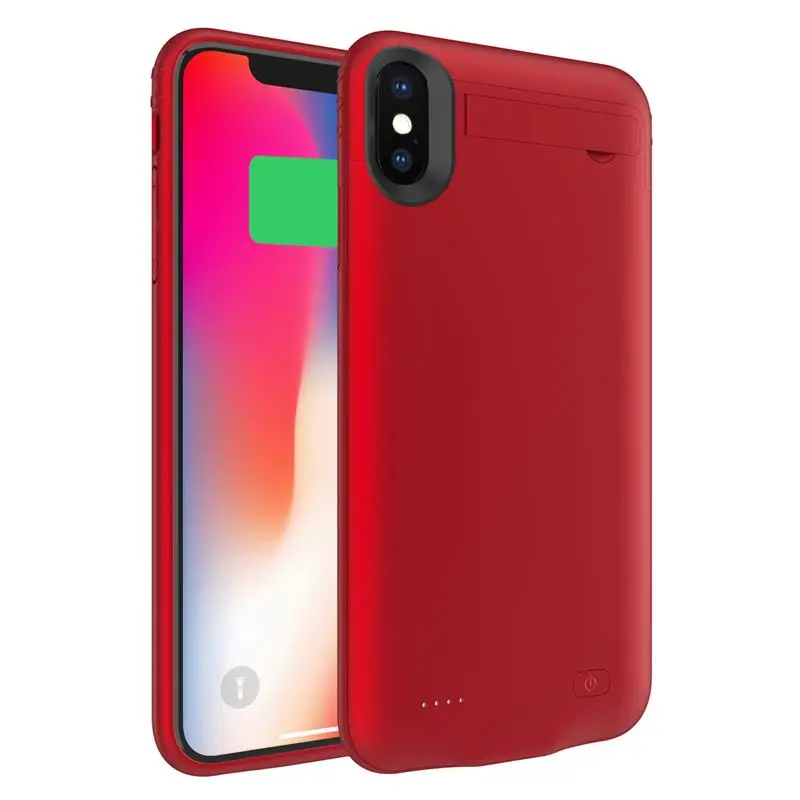 5200mah аккумулятор чехол для iPhone Xs Max перезаряжаемый банк питания внешнее резервное зарядное устройство чехол для iPhone Xs Max