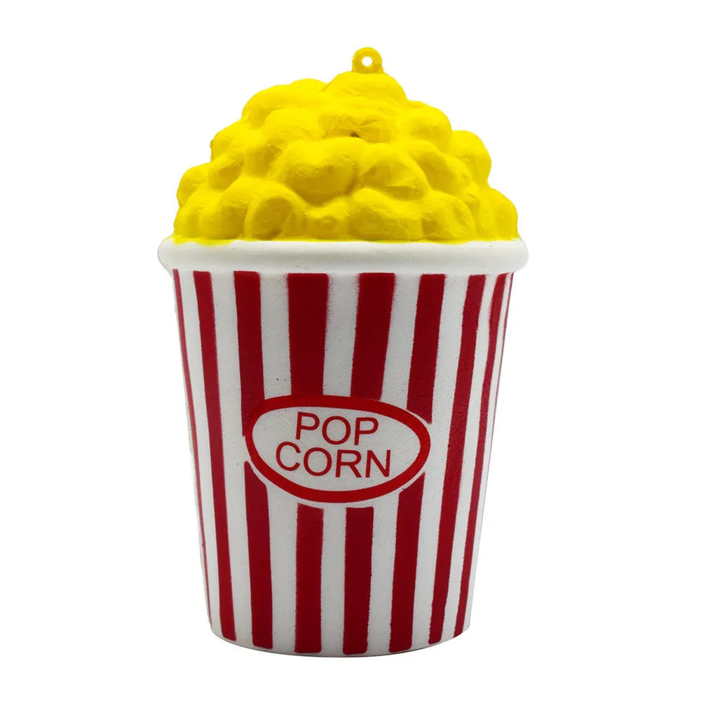 Popcorn Cup Squeeze Toy Slow Rising Decompression Easter Phone Strap Elastic Environmentally PU | Игрушки и хобби