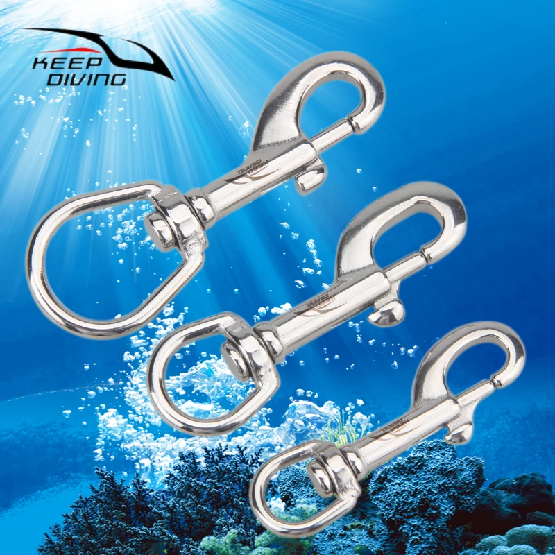 3 قطعة/الوحدة الجملة 316 الفولاذ المقاوم للصدأ واحدة هوك كليب الغوص هوك BCD الاكسسوارات المياه الرياضة معدات غطس 3 قطعة/الوحدة الجملة 316 الفولاذ المقاوم للصدأ واحدة هوك كليب الغوص هوك BCD الاكسسوارات المياه الرياضة معدات غطس