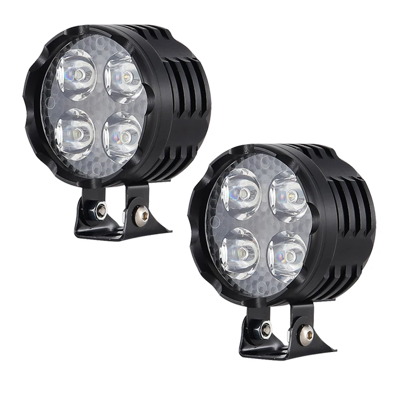 

1 Or 2PCS Super Bright 3 Modes 40W 3000LM Motorcycle Spot Light LED Driving Headlight Motorbike Moto Head Light Fog Driving Lamp
