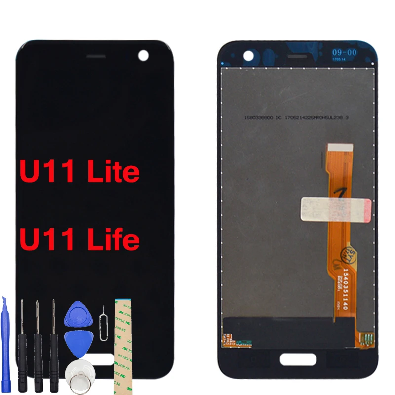 100% Tested For 5.5 HTC U11 LCD Display Touch Screen Digitizer Assembly Replacement For HTC U11 Life U11 Plus U11 EYES LCD      (1)