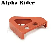 CNC Aluminium Bremspedalhebel Schritt Platte Spitze für KTM SX EXC XCF XC XCW SXF EXCF SMR LC4 Enduro 125 250 300 350 400 450 500 530